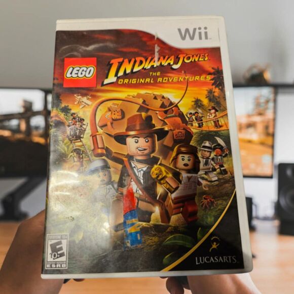 Lego Indiana Jones Wii Game "The Original Adventure" (4447) - Picture 1 of 2